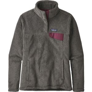 Patagonia women's Re-tool snap-T fleece pullover very warm